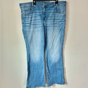 American Eagle Outfitters Light Blue Flare Jeans
